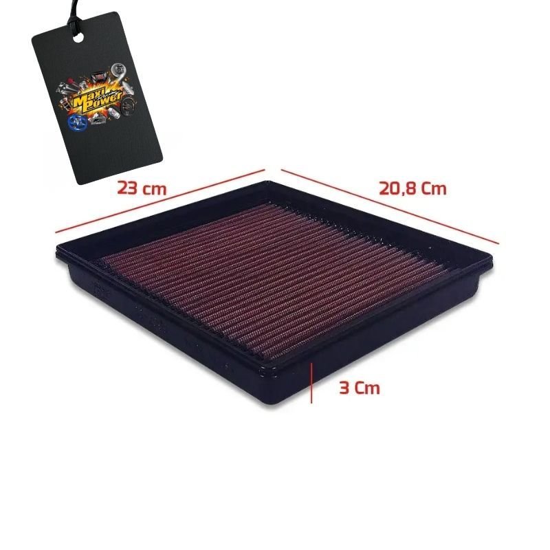 FILTRO DE AR ESPORTIVO INBOX K&N PARA BMW 320i/328i/420i/428i/318i/M125 MOTOR N20 2012 A 18 EM DIANTE