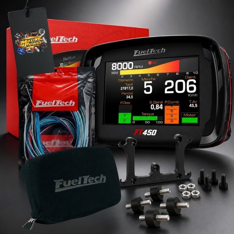 FT450 FUELTECH - COM CHICOTE 6MT MOTOR TRASEIRO